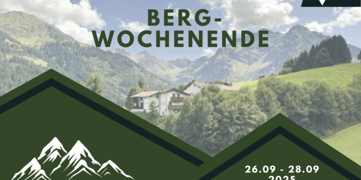 Einladung zum Bergwochenende 2025